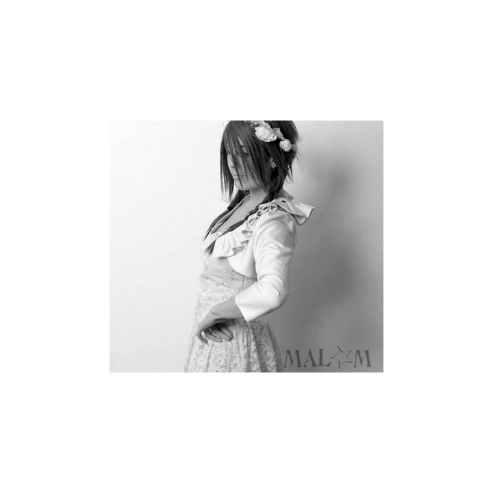 Pleated collar cropped Bolero - CUSTOM HANDMADE