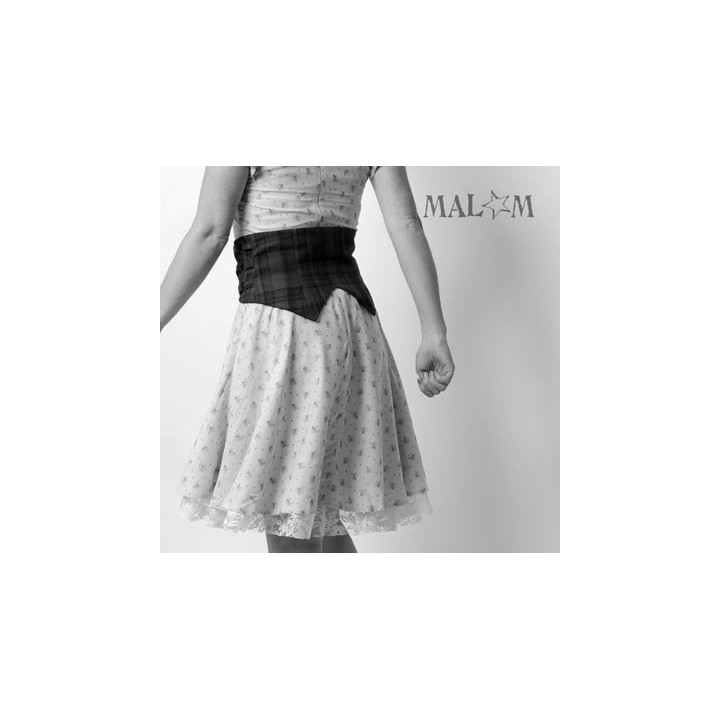 Wide wrap belt with snap details - CUSTOM HANDMADE