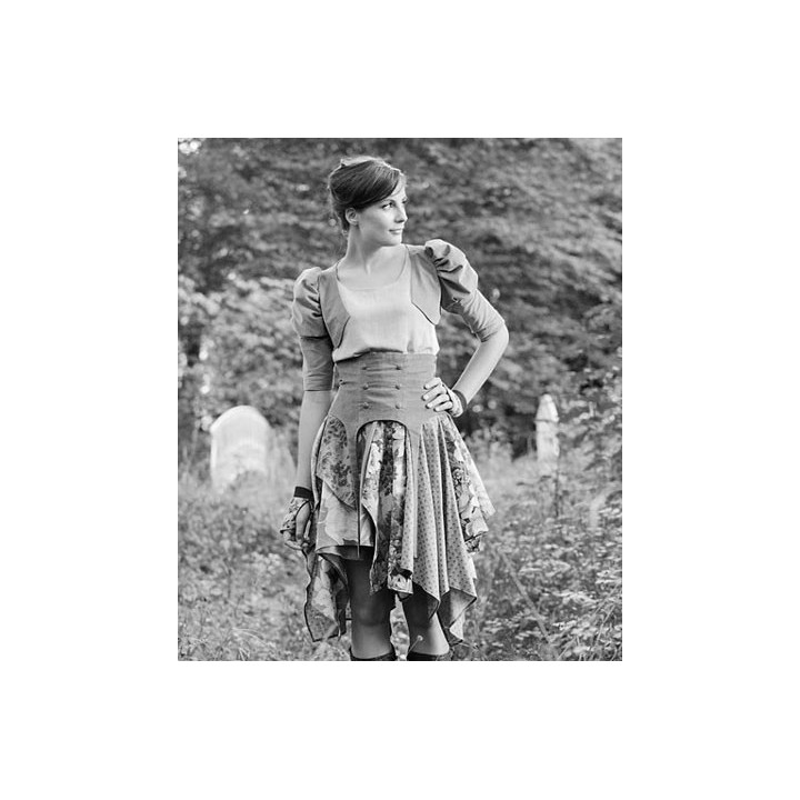 Boléro femme manches 3/4 gigot froncées - PERSONNALISABLE