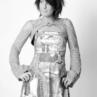 Versatile cropped Bolero with removable sleeves - CUSTOM HANDMADE