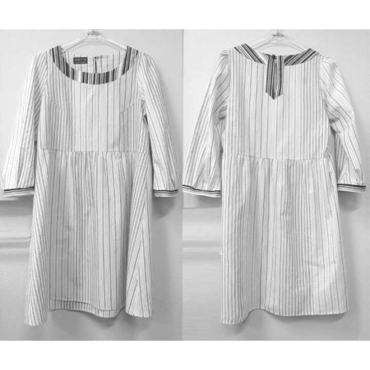 Supple womens blouse with long sleeves - CUSTOM HANDMADE