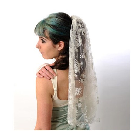 Off-white Lace Wedding Veil