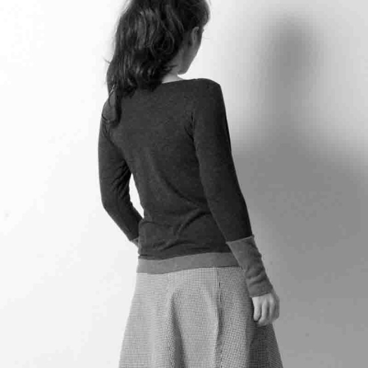 Two-color Jersey or knit sweater - CUSTOM HANDMADE