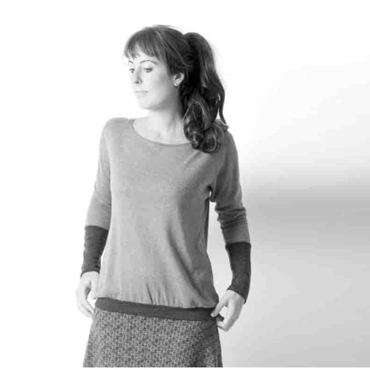 Two-color Jersey or knit sweater - CUSTOM HANDMADE