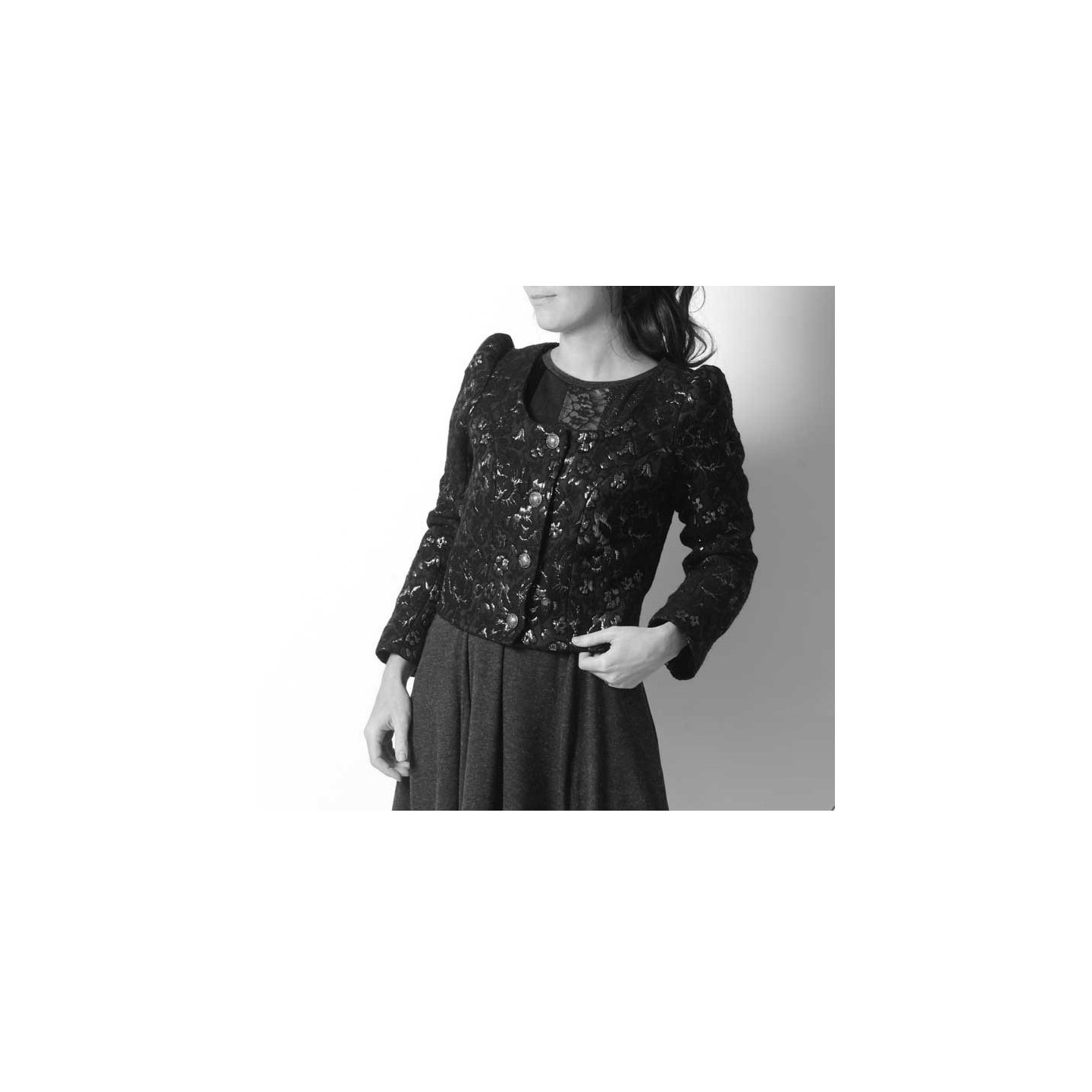 Bolero Sort Short bolero jacket CUSTOM HANDMADE