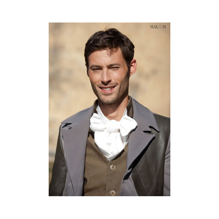 Jaquette homme mariage, gris et détails cuir