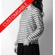Womens sweater with puffy sleeves - CUSTOM HANDMADE