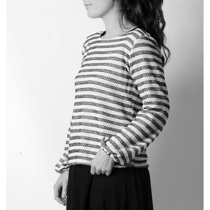 Pull femme manches bouffantes - PERSONNALISABLE