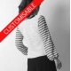 Womens sweater with puffy sleeves - CUSTOM HANDMADE