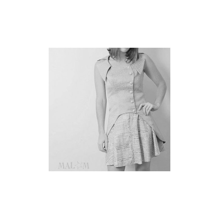 Steampunk Swallowtail Sleeveless Jacket - CUSTOM HANDMADE