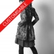 Womens swallowtail jacket, pleated back, pointy collar - CUSTOM HANDMADE