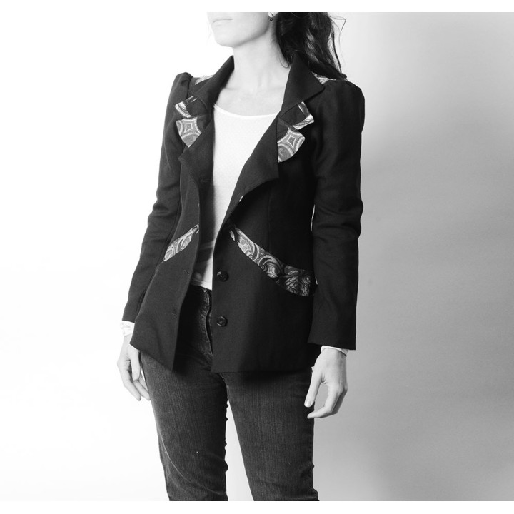 Veste femme créateur ajustée