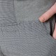 Pantalon femme créateur fabrication française gris souple, coupe droite