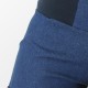Womens stretchy blue denim shorts