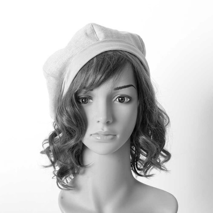 Béret tissu original fabriqué en France PERSONNALISABLE