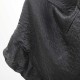 créateur fabrication française Robe noire de soirée avec broderie perlée