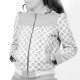 Womens zippered teddy with round hood - CUSTOM HANDMADE