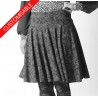 Very flared jersey skirt - CUSTOM HANDMADE