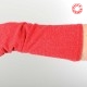Long sparkly red jersey armwarmers