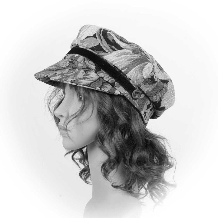 Chapeau casquette fabriquée en France créateur femme PERSONNALISABLE