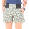 Womens shorts, vintage floral cotton
