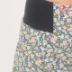 Womens shorts, vintage floral cotton