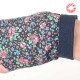 Gantelets mitaines originales coton vintage petites fleurs