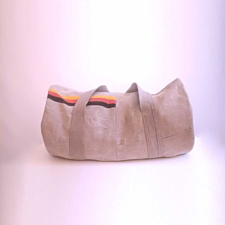 Sac polochon, sacs postaux recyclés Allemagne et France, Made in France