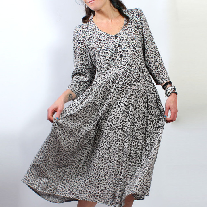 Limited-edition handmade MALAM dress, an original gift idea for women