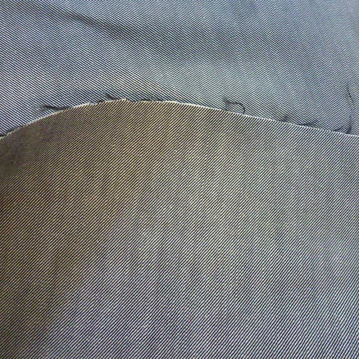 Tissu C208 denim coton gris clair chiné | MALAM