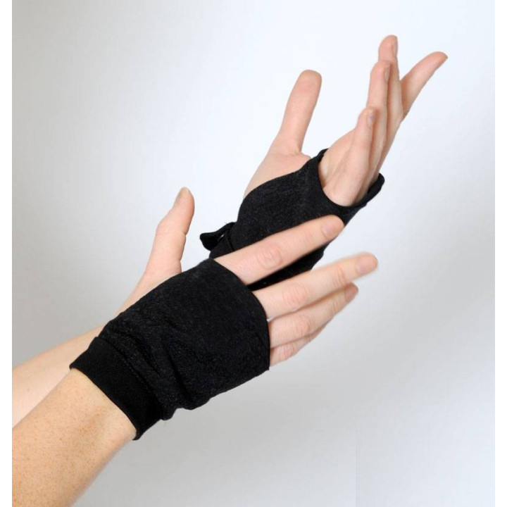 Mitaines femme made in france  noires élégantes et originales