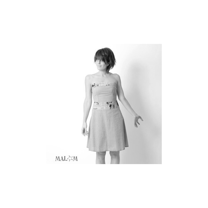 Strapless Bustier Dress - CUSTOM HANDMADE