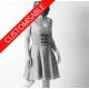 Robe évasée à empiècement corset - PERSONNALISABLE