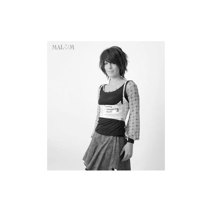 Laced-up underbust belt - CUSTOM HANDMADE