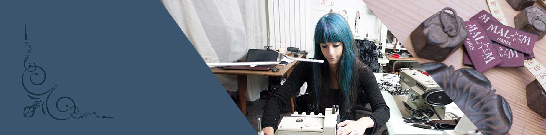 Handmade designer clothing from France